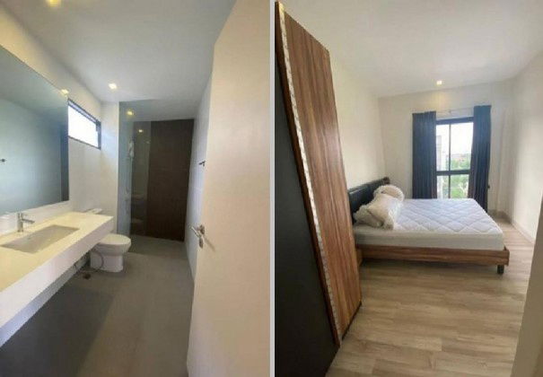 รูป ให้เช่าทาวน์โฮม 3 ชั้น หมู่บ้าน Villa Albero วิลล่า อัลเบลโล่ ซอยกรุงเทพกรีฑา 15/1 / เฟอร์นิเจอร์ครบ / แอร์ 4 เครื่อง /  อยู่อาศัยเท่านั้น  - รูปที่ 12/12