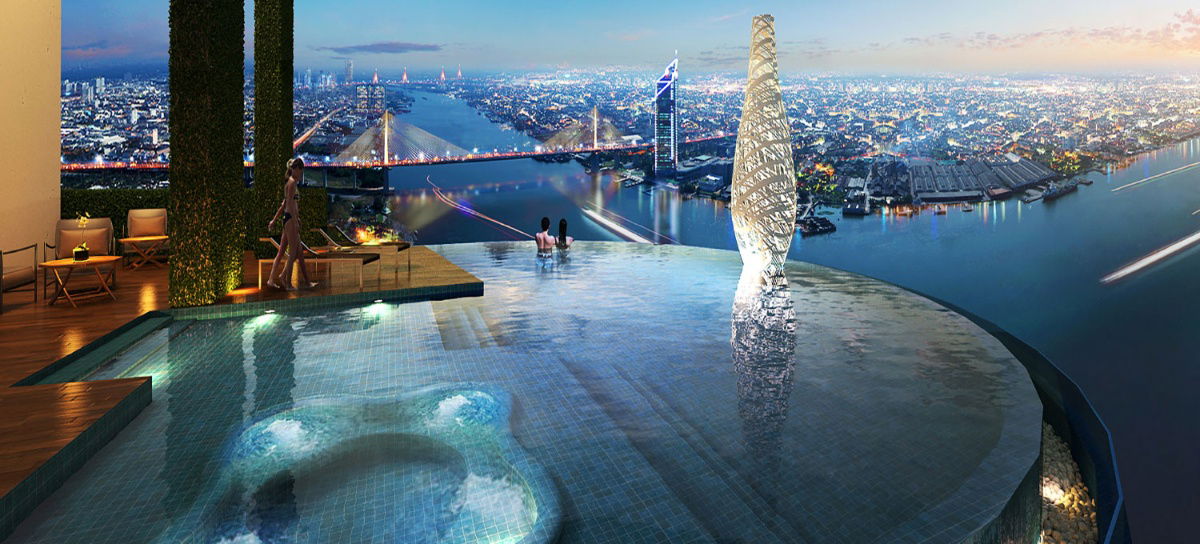 picture 📌📌 Urgent Rent!!! Canapaya Residences Rama 3, 2-Bedroom Unit 🔰 Size: 87 sq.m. 🔰 Great Price 📌📌 - 7/9