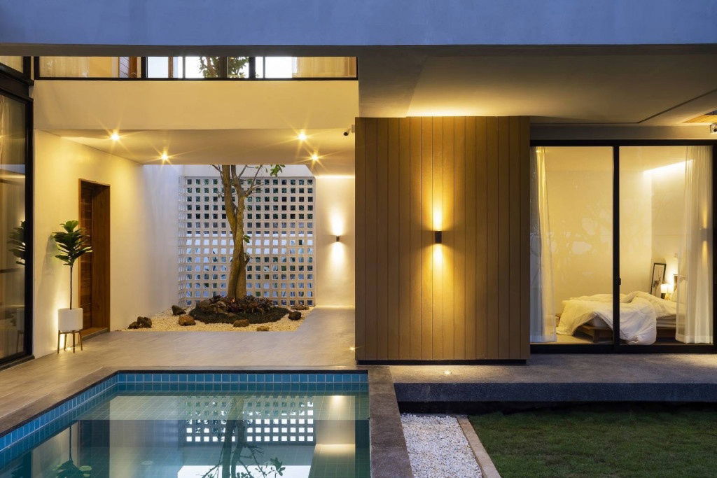 picture For Rent: Modern Luxury 4-Bedroom Home near Kad Farang Spacious house with a private swimming pool. - 3/23