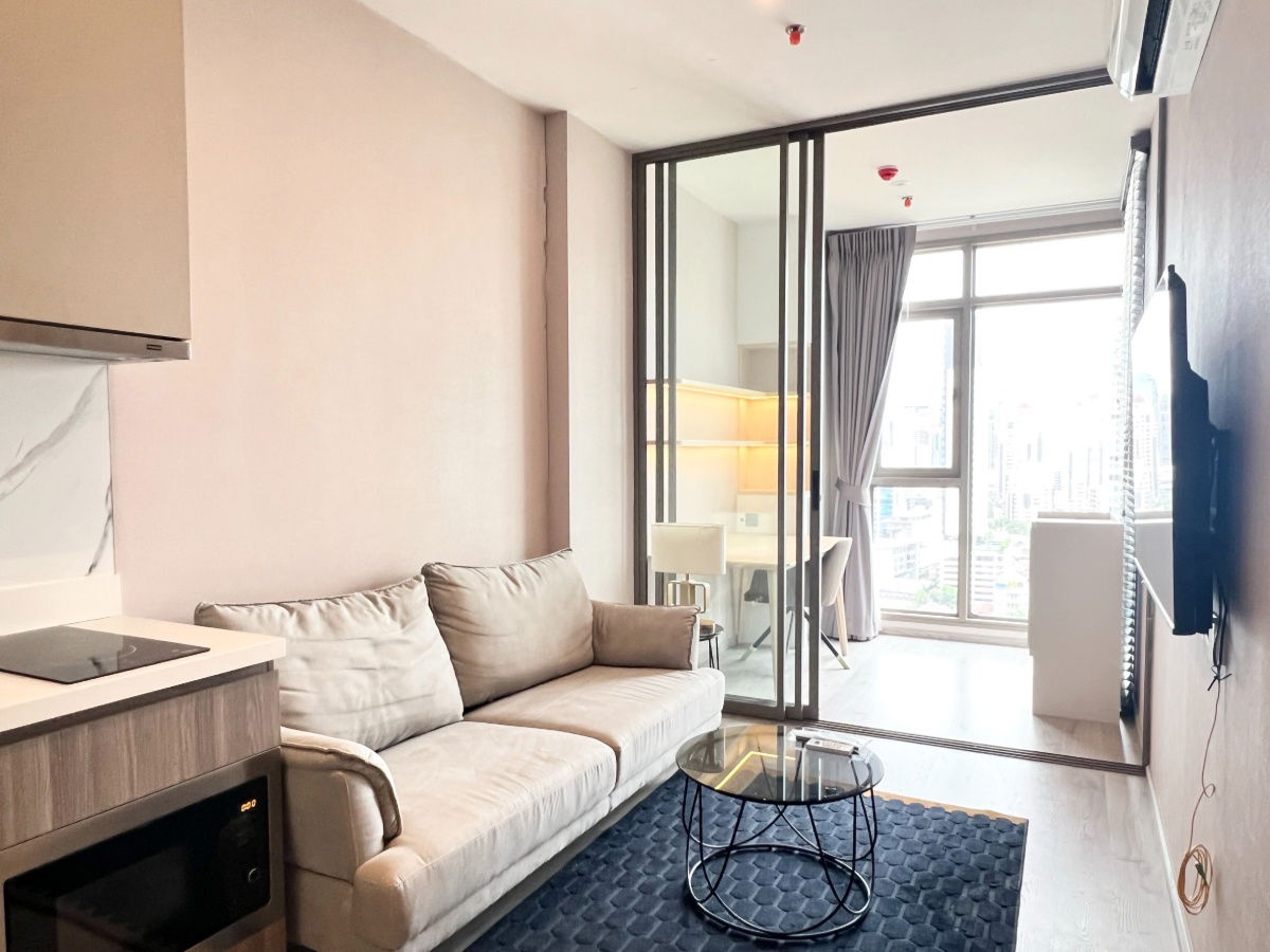 รูป ให้เช่า‼️มีเครื่องซักผ้า Rhythm Ekkamai Estate ห้องหรู เฟอร์ครบ วิวสวย ใกล้ BTS เอกมัย MD-25083680 - รูปที่ 4/5