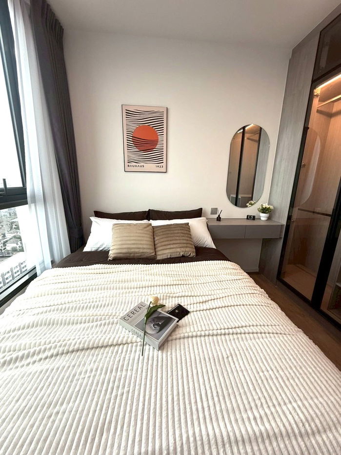 picture 🎉 Urgent!! New room, first hand, ready to move in, Modiz Rhyme Ramkhamhaeng 🎉 You can make an appointment to see first (T01477)  - 4/13