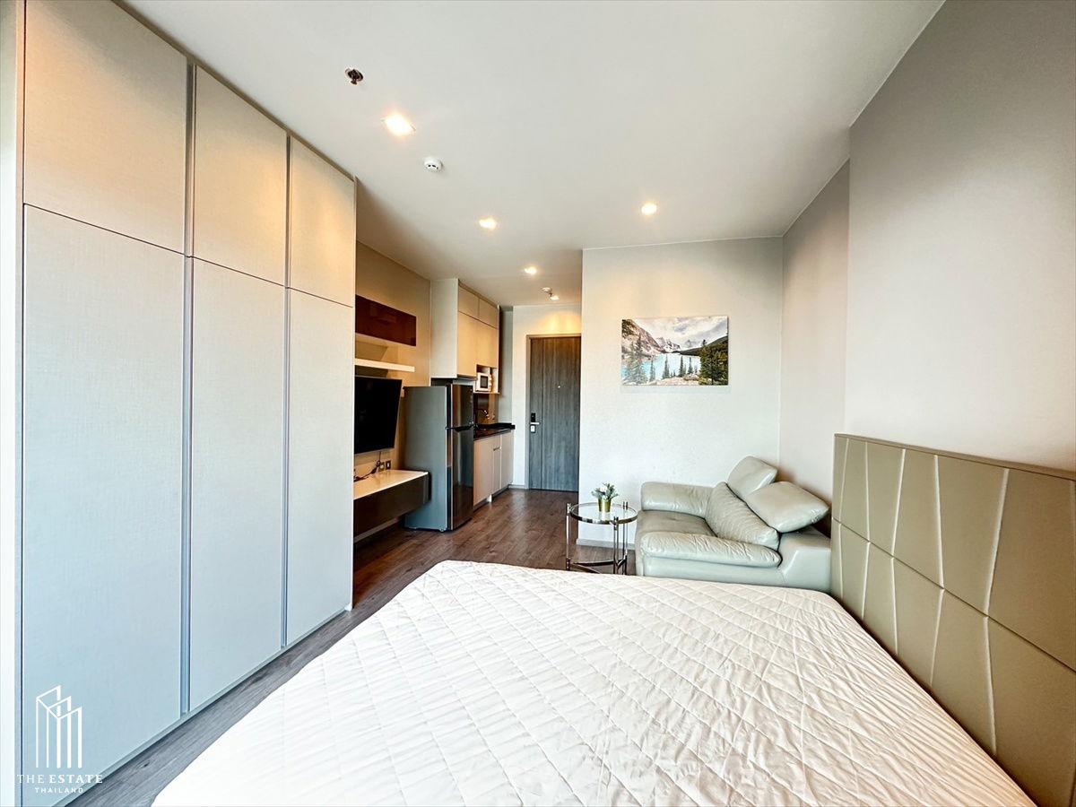 picture For rent Whizdom Avenue Ratchada-Ladprao, high floor, north-facing, fully furnished, next to MRT Lat Phrao @ 17,000 baht - 1/5