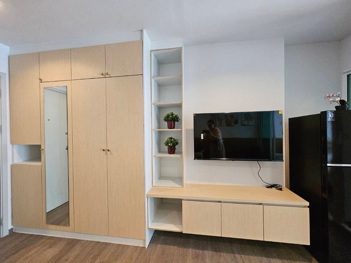 รูป (ว่าง1พฤศจิกายน68)ให้เช่าRegent Home Bangna - 1นอน 28ตรม. ชั้น15 ตึกD - Line:@hac55 - รูปที่ 4/4