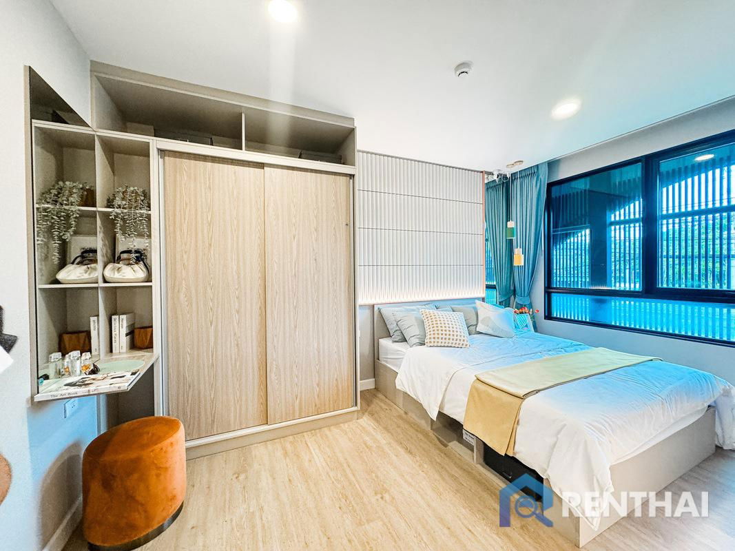 รูป ห้องแบบ 1 ห้องนอน ขนาด 29 ตร.ม. ออกแบบลงตัว ใช้พื้นที่อย่างชาญฉลาด  พร้อมเข้าอยู่. - รูปที่ 9/21