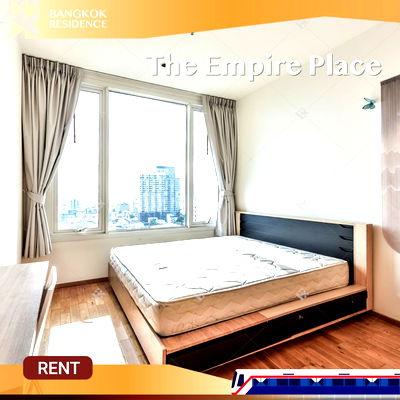 Condos for rent MRT Sam Yan :  The Empire Place ✨ Stylish & Well-Priced Unit 💫 Near BTS Chong Nonsi 