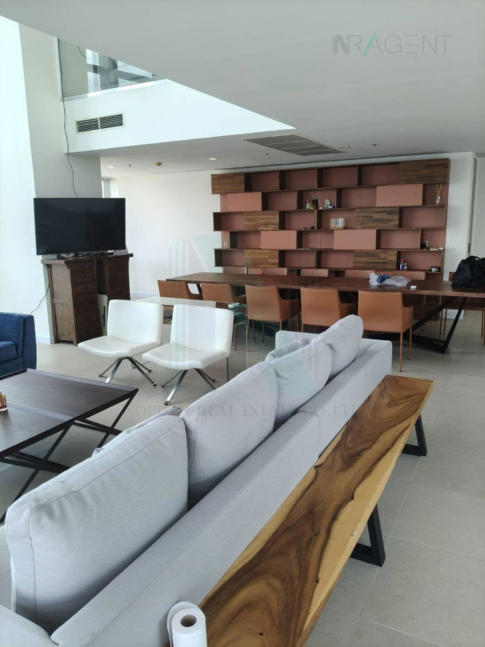 รูป 🎊 ให้เช่าคอนโด เดอะ ริเวอร์ อาคาร 1 ชั้น 67 Duplex 3 ห้องนอน ขนาด 410 ตรม ใกล้ เสนาเฟส - รูปที่ 6/8