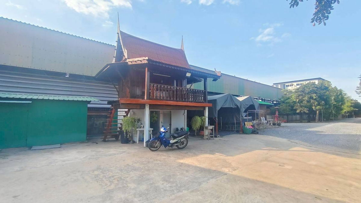 picture Land for sale, 4-0-10 rai, with an office building and a 3-story residential house on Bang Bua Thong Road, Suphanburi. - 27/33