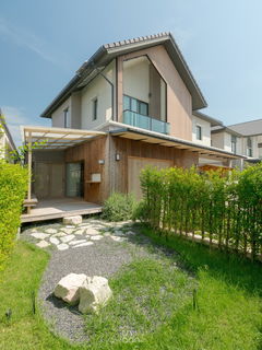 TA5788📲LineID @556ryccg🏡Japanese Style with Japanese Garden🍵3Bedroom 233sqm 2 Parking Bangkok Boulevard Srinakarin-Bangna MRT SiDan