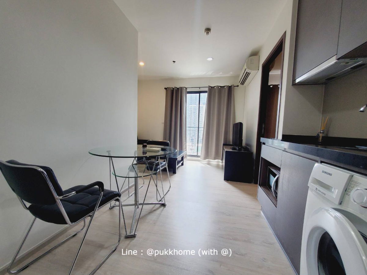 รูป เพียง 15,000 บาท/เดือน 1ห้องนอน 1ห้องนั้งเล่น Tel : 083-601-0968 📞 Line : @pukkhome (with @) - รูปที่ 2/7