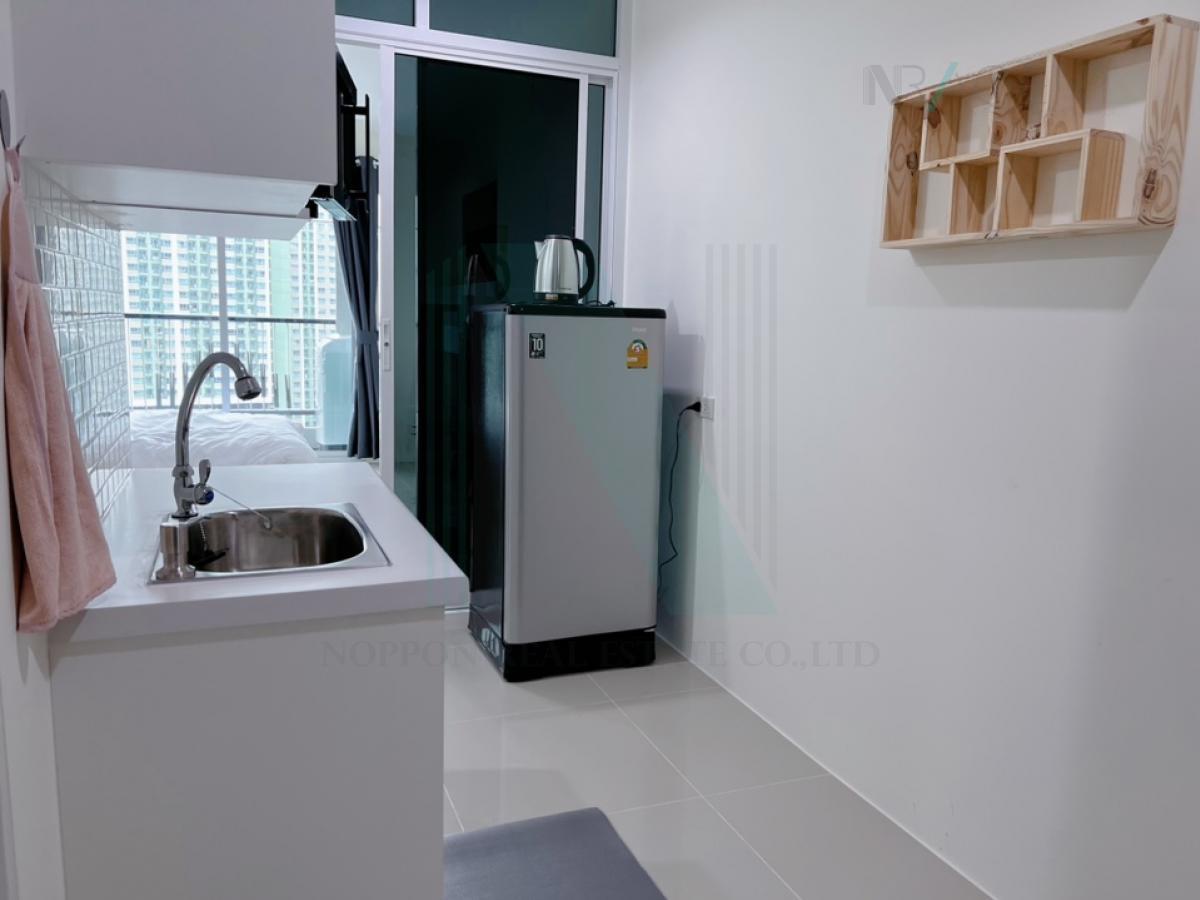 รูป 🔺 ให้เช่าคอนโด อัสสกาญจน์เพลส ศรีนครินทร์ อาคาร 1 ชั้น 15 สตูดิโอ ขนาด 30.00 ตรม ใกล้ เทสโก้ โลตัส พัฒนาการ - รูปที่ 7/8