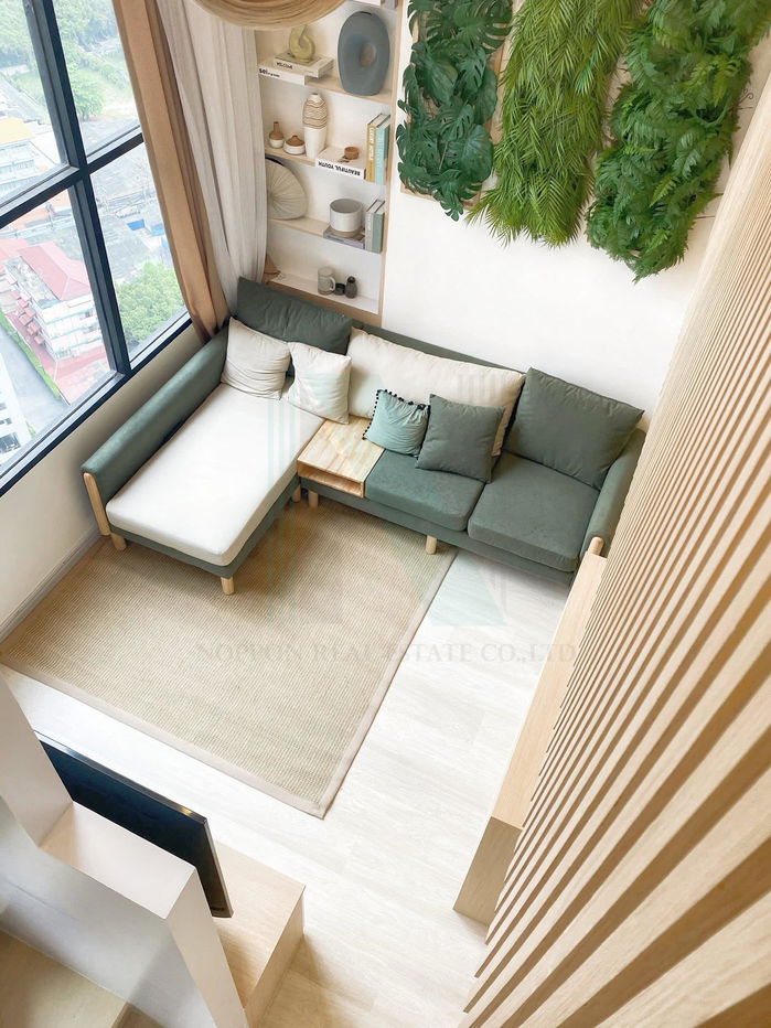 รูป ให้เช่าคอนโด ไนท์บริดจ์ ไพร์ม สาทร อาคาร 1 ชั้น 24 Duplex ขนาด 37 ตรม ใกล้ Empire Tower - รูปที่ 7/8