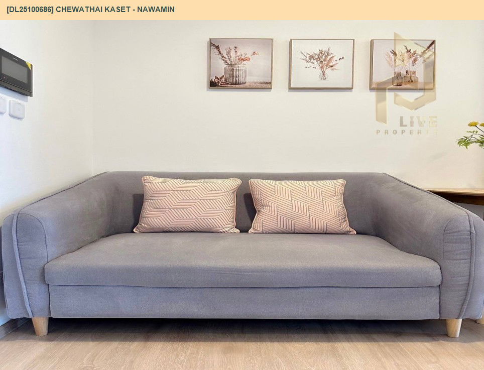 รูป DL25100686 ให้เช่าคอนโด ชีวาทัย เกษตร - นวมินทร์ (Chewathai Kaset - Nawamin) ใกล้ - พร้อมเข้าอยู่ โทรด่วน 0616298946 LineID @523dslwi - รูปที่ 2/7