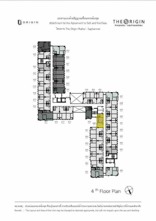 รูป 💥DL-9275💥ว่าง ให้ เช่า  ดิ ออริจิ้น พหลฯ - สะพานใหม่  👉แอดไลน์ @expertcondo  - รูปที่ 11/12