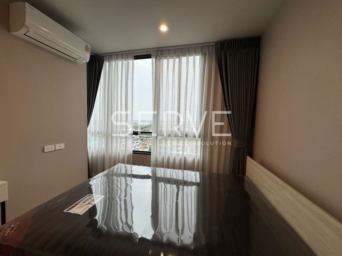 picture 2 Beds Large Room New Room City View Fully furnished Good Location 20 Steps From Mega Bangna @ NUE Mega Plus Bangna - 2/10