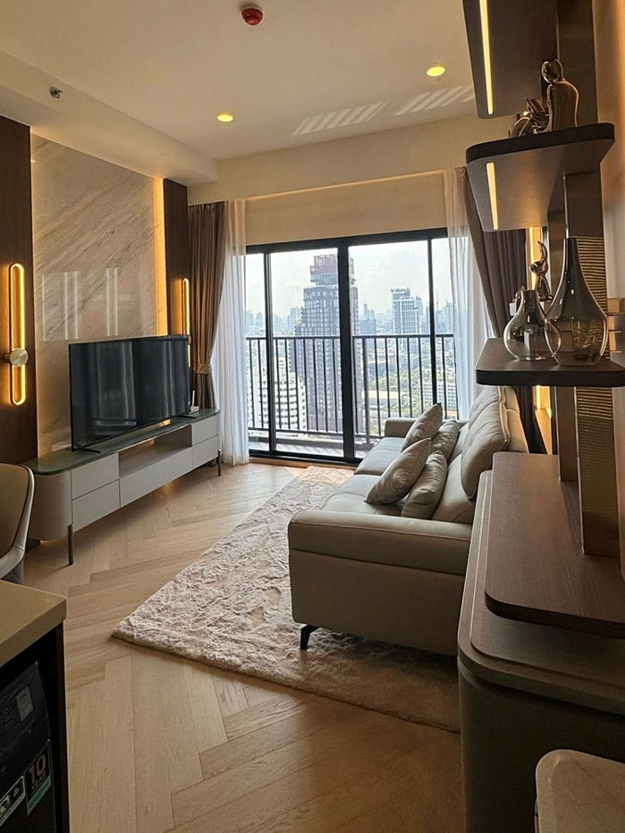 รูป TA5741📲LineID @556ryccg🌃2 ห้องนอน 45 ตรม ชั้น 29 ตึก B พร้อมเฟอร์นิเจอร์ Park Origin Thonglor ซอยทองหล่อ10 ใกล้Donki Mall - รูปที่ 1/14