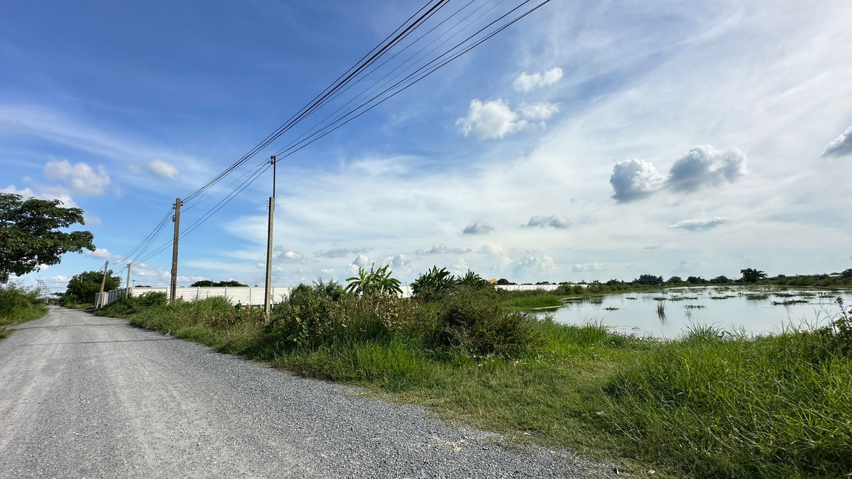 รูป ขายที่ดินเปล่า เนื้อที่ 23-1-96 ไร่ ถนนสารีบุตร แขวงทับยาว เขตลาดกระบัง กทม. - รูปที่ 5/13