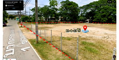 ที่ดิน วิทยาลัยเชียงใหม่บริหารธุรกิจนานาชาติ : ขายที่ดินตำบลท่าศาลาแปลงใหญ่ติดถนนทำเลดีโฉนดพร้อมโอน