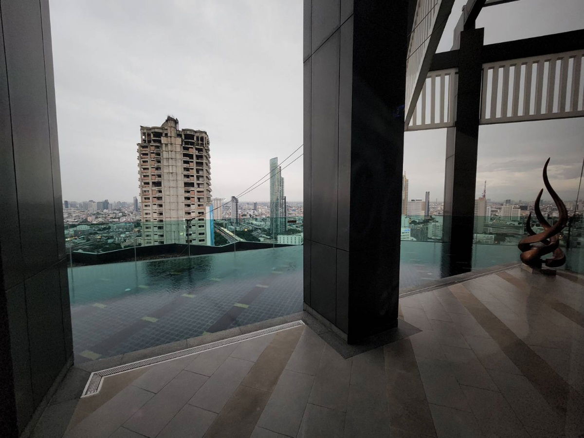 รูป **ให้เช่าคอนโด RHYTHM SATHORN ตึก South ขนาด 35 ตร.ม. พร้อมเข้าอยู่กลางเดือนหน้า (19,000 บาท / เดือน) - รูปที่ 9/11