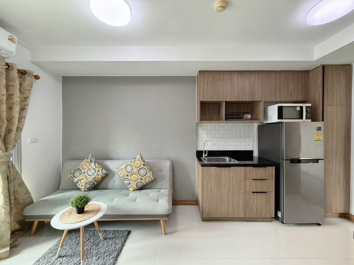 รูป ให้เช่าห้องวิวสวน คอนโดแชปเตอร์ วัน เดอะ แคมปัส เกษตร Chapter One The Campus Kaset ใกล้ม.เกษตร บางเขน 200 เมตร ใกล้รถไฟฟ้า BTS สถานีเสนานิคม 100 เมตร - รูปที่ 5/18