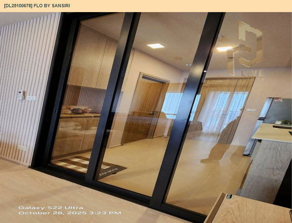 picture DL25100678 Condo for rent, FLO by Sansiri near -, ready to move in, call urgently 0638692663 LineID @655ebbvc - 7/10