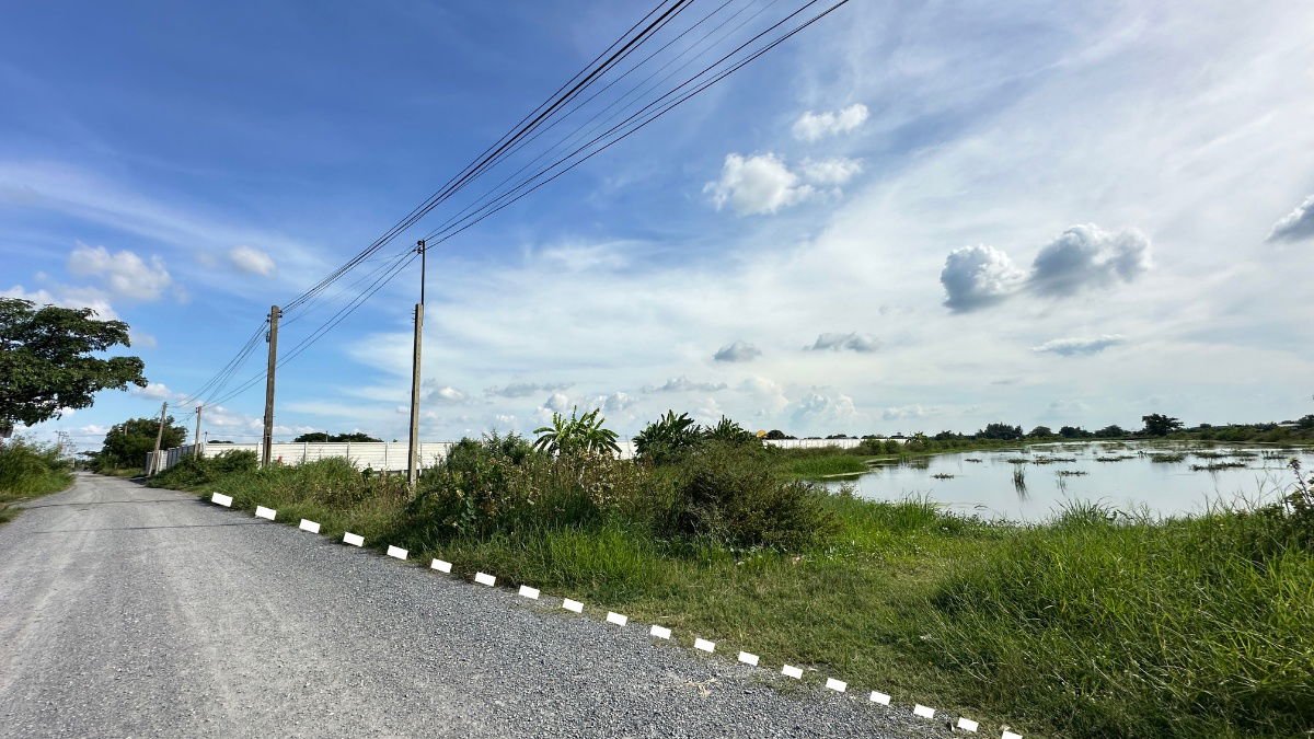 รูป ขายที่ดินเปล่า เนื้อที่ 23-1-96 ไร่ ถนนสารีบุตร แขวงทับยาว เขตลาดกระบัง กทม. - รูปที่ 1/13