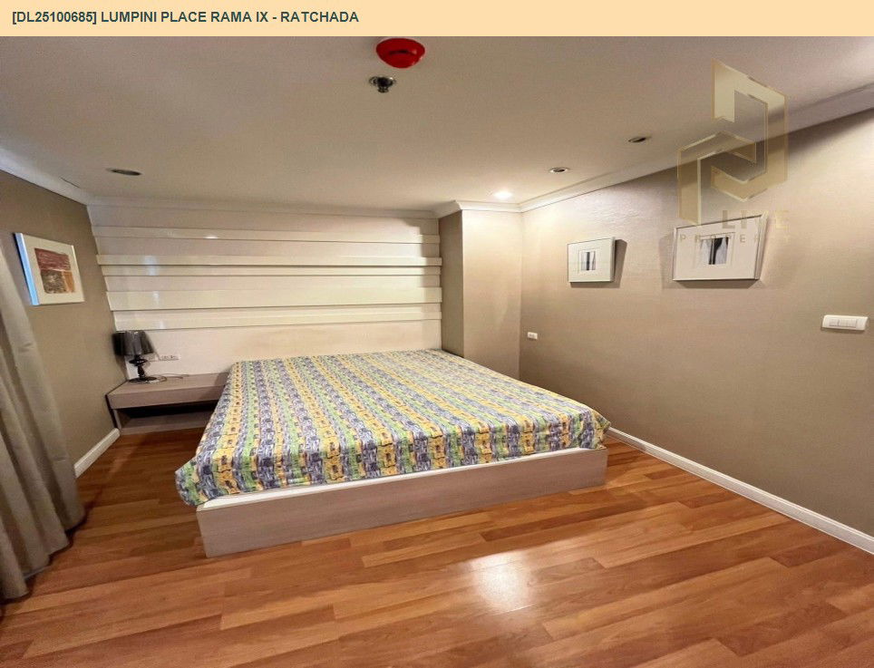 picture DL25100685 Condo for rent, Lumpini Place Rama IX - Ratchada near MRT พระราม 9, ready to move in, call urgently 0638692663 LineID @655ebbvc - 3/9