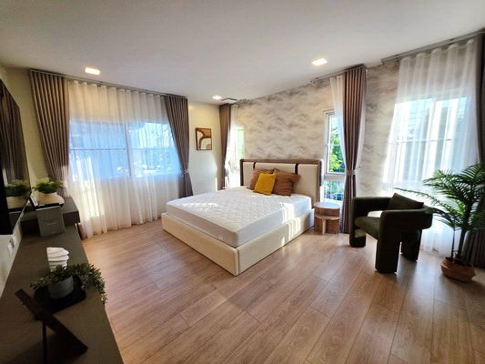 รูป [ให้เช่า] หมู่บ้าน วิลาจจิโอ 3 ศรีนครินทร์ - บางนา / 4 ห้องนอน 3 ห้องน้ำ / 57 ตรว. 190 ตรม. **85,000** บ้านเดี่ยวเฟสใหม่ ตกแต่งสวย ใกล้ห้างเมกาบางนา - รูปที่ 6/14