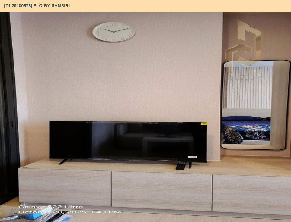 picture DL25100678 Condo for rent, FLO by Sansiri near -, ready to move in, call urgently 0638692663 LineID @655ebbvc - 4/10