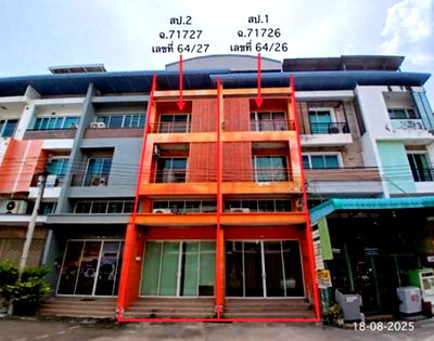 ขายอาคารพาณิชย์ : อาคารพาณิชย์ สำหรับขาย เดอะมันนี่ คลองมะเดื่อ กระทุ่มแบน สมุทรสาคร