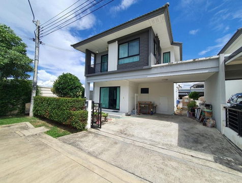 Call : 090-892-4666 Casa Ville Bangyai, Corner detached house, 3 Beds, 3 Baths, 1 Kitchen, near MRT Khlong Bang Phai