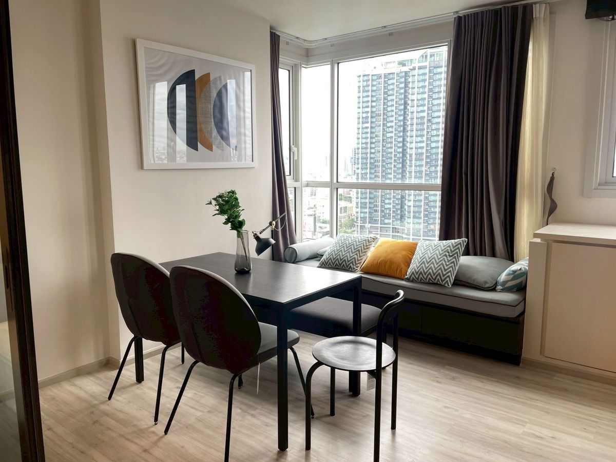 รูป 🔥🔥 ให้เช่า คอนโดมิเนียม XT ห้วยขวาง 1 ห้องนอน ราคาเพียง 17,000 บาท ขนาด 29.78 ตร.ม. ชั้น 19 ห่างจาก MRT ห้วยขวางเพียง 75 เมตร - รูปที่ 1/11