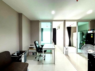 ขายคอนโด : ขายต่ำกว่าราคาประเมิน Aspire Erawan Tower B วิวแม่น้ำ ติด BTS สถานีช้างเอราวัณ สมุทรปราการ