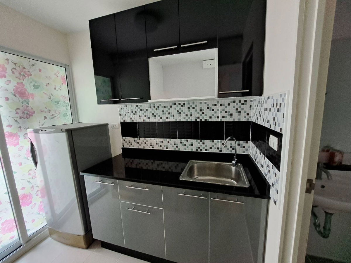 รูป ห้องใหม่ให้เช่า 7,500 บาท  ตึก G ชั้น 5 ใกล้จุดขึ้น Shuttle Bus / ใกล้ seven - รูปที่ 6/7