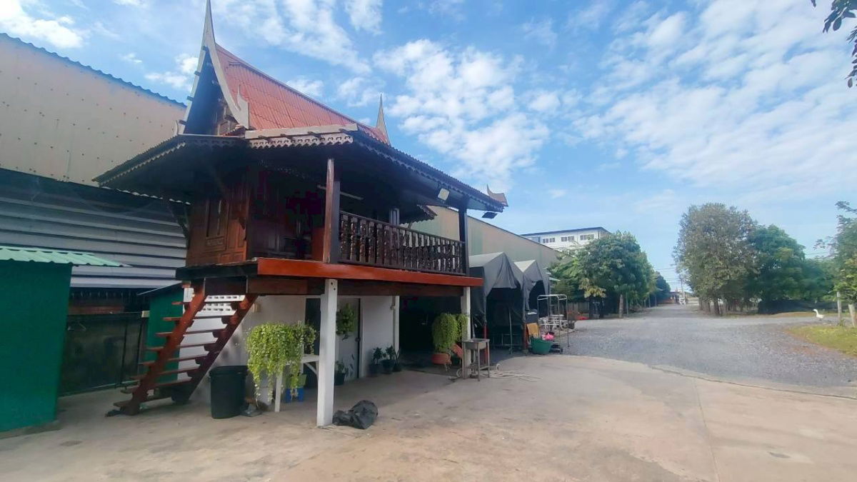 picture Land for sale, 4-0-10 rai, with an office building and a 3-story residential house on Bang Bua Thong Road, Suphanburi. - 26/33