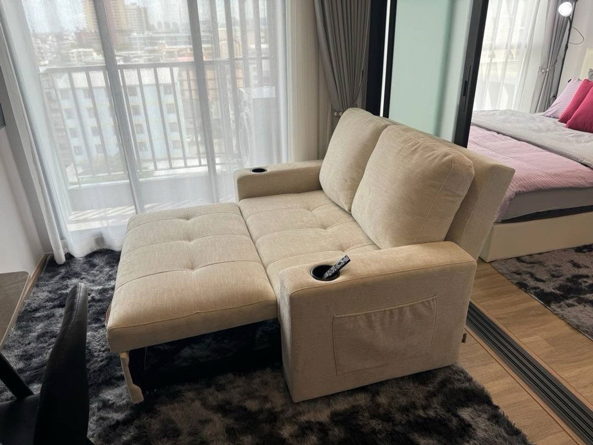 รูป ให้เช่า!!! คอนโด The Stage Mindscape Ratchada-Huai Khwang 1 ห้องนอน 1 ห้องน้ำ ขนาด 26 ตร.ม ชั้น 8 ราคา 18,000 บาท พร้อมอยู่  - รูปที่ 10/15