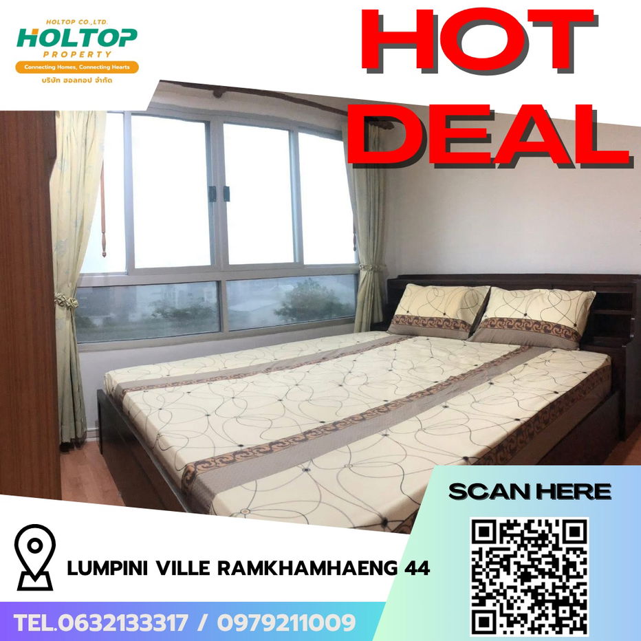 รูป #R7228 🎉 291068 ให้เช่าคอนโด Lumpini Ville Ramkhamhaeng 44  - รูปที่ 2/13