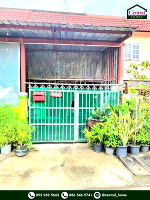 ทาวน์โฮม วิทยาลัยพณิชยการบางนา : ทาวน์เฮ้าส์ ซอยสุขุมวิท 80 ใกล้ BTS สำโรง ขายพร้อมผู้เช่า ราคาถูก 