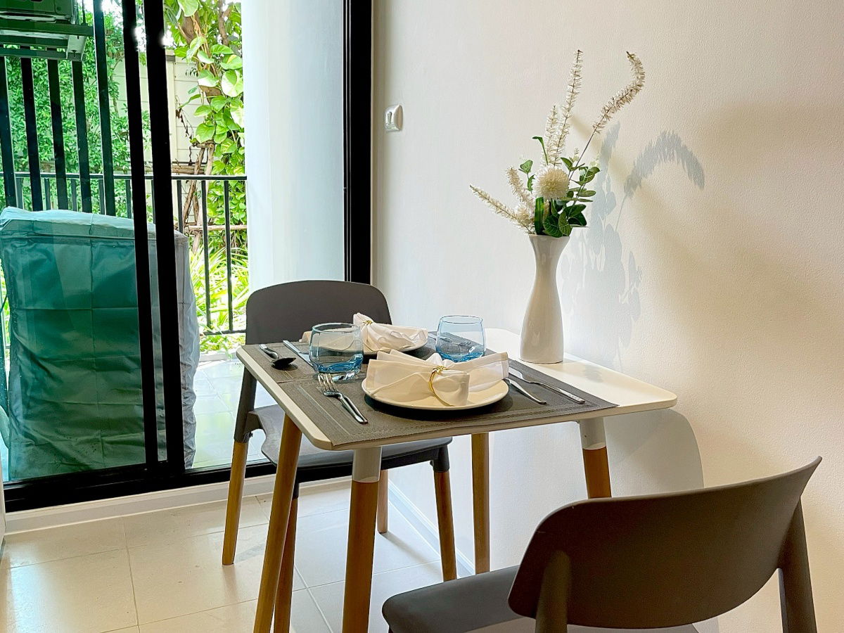 รูป ให้เช่า ไอคอนโด เสรีไทย ติดถนนใหญ่ ใกล้ม.นิด้า เดินทางสะดวก - รูปที่ 12/16