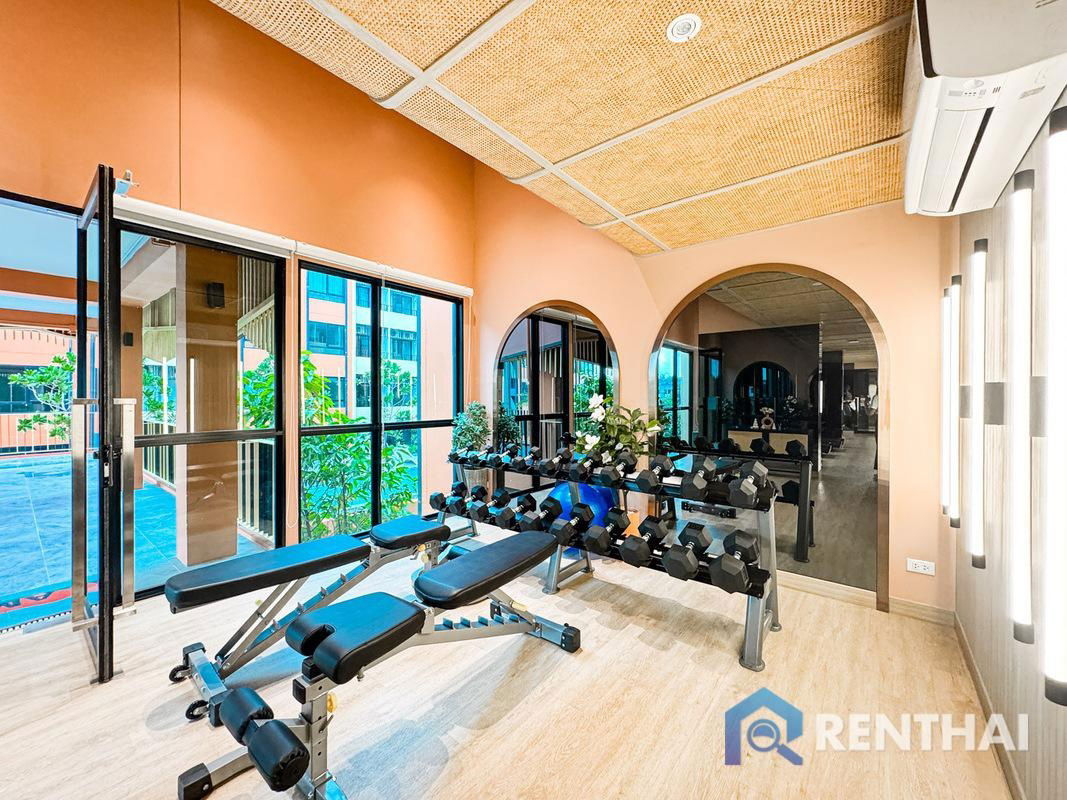 รูป ห้องแบบ 1 ห้องนอน ขนาด 29 ตร.ม. ออกแบบลงตัว ใช้พื้นที่อย่างชาญฉลาด  พร้อมเข้าอยู่. - รูปที่ 2/21