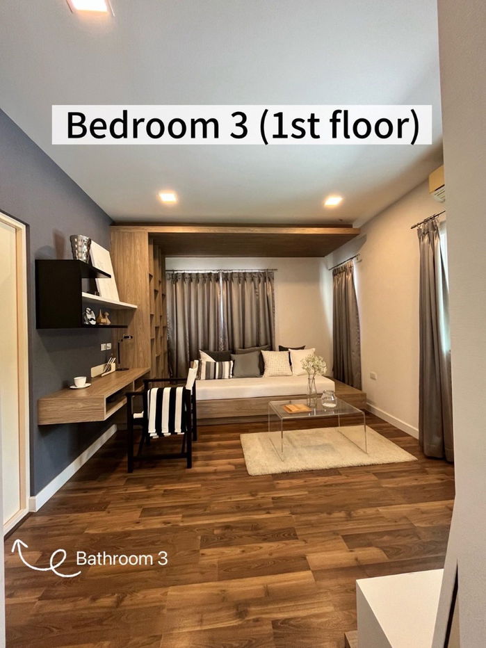 picture  Two storey house for rent with 3 bedrooms,3 toilets and 1 kitchen.  - 22/32