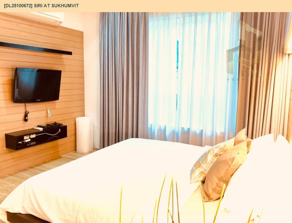 picture DL25100672 Condo for rent, Siri at Sukhumvit near BTS Thong Lo, ready to move in, call urgently 0638692663 LineID @655ebbvc - 9/12