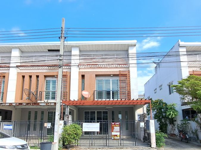 4-bed townhouse for sale, 182 sqm, 25.6 sq wah, RK Park Ramindra - Koobon