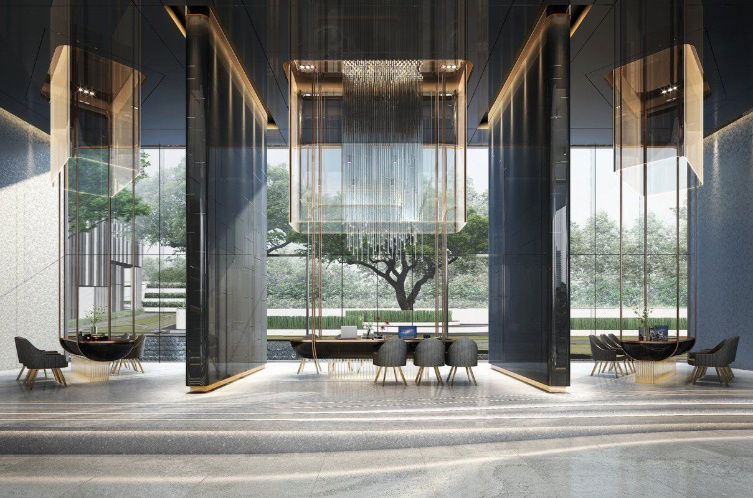 รูป 🔵ปล่อยเช่าคอนโด LIFE ASOKE RAMA9 (ไลฟ์ อโศก พระราม9) หิ้วกระเป๋ามาพร้อมอยู่ได้เลยทันที ห้องหัวมุมเงียบสงบวิวดี - รูปที่ 29/35