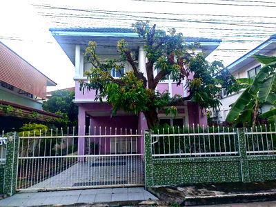 บ้านเดี่ยว แม็คโคร บางบัวทอง : บ้านเดี่ยว 2 ชั้น หมู่บ้านพาร์ควิลเลจ บางบัวทอง