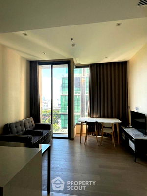 คอนโดให้เช่า : คอนโด 1-ห้องนอน ที่ ดิ เอส อโศก ใกล้ MRT สุขุมวิท (ID 514842)