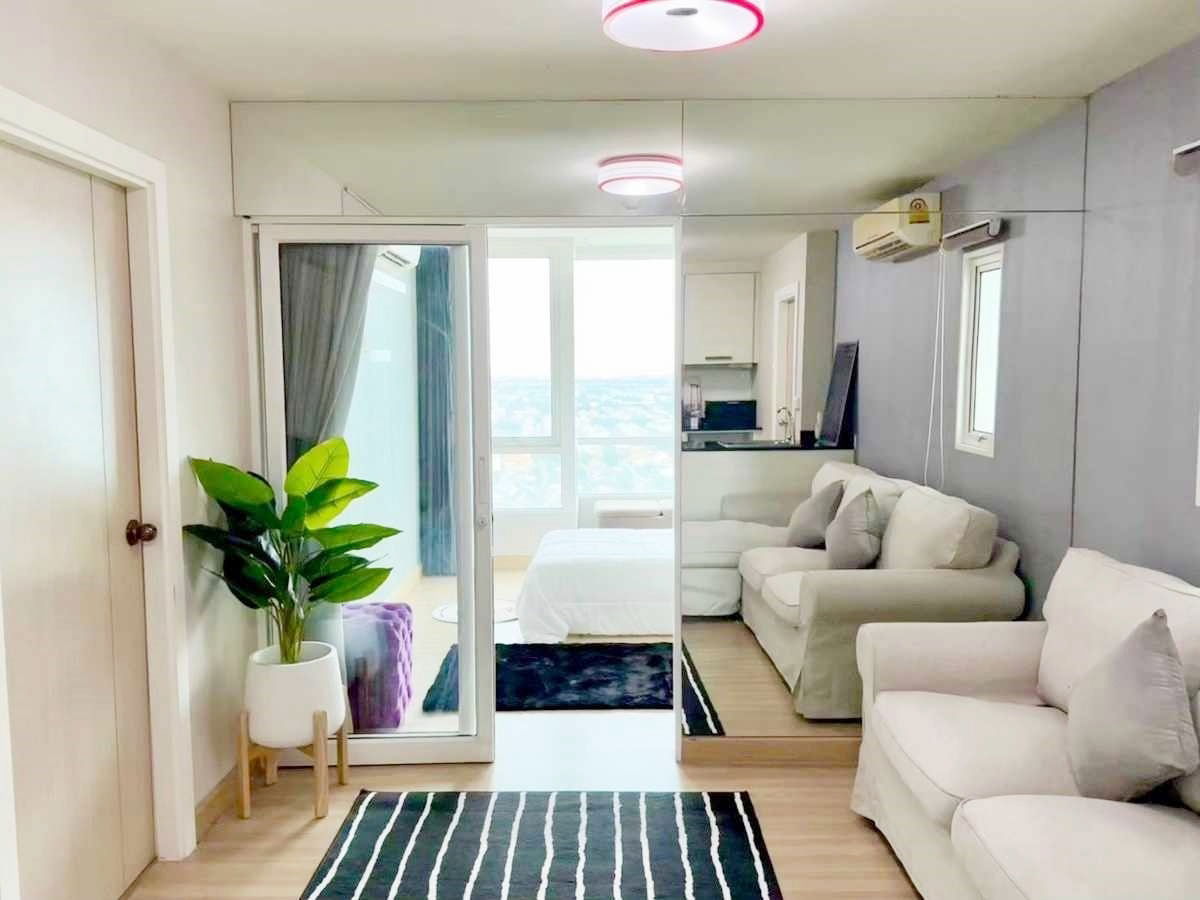 รูป ห้องว่างอัพเดต🧿รวมคอนโด 2 ห้องนอน🧿⚠️🛋️🛌เอ็ม โซไซตี้ - รูปที่ 1/19