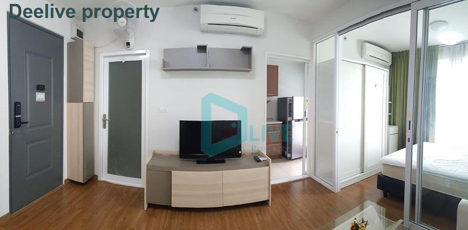 รูป DL003756 ให้เช่าคอนโด ไอ บิซา อาร์ซีเอ (i-biza RCA) ใกล้ MRT พระราม 9 พร้อมเข้าอยู่ โทรด่วน 0616298946 LineID @523dslwi - รูปที่ 1/8