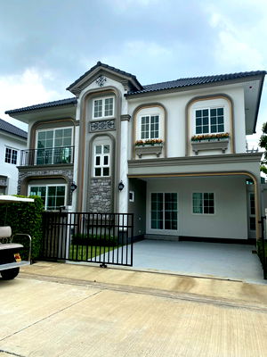 Houses for rent Raffles International College : House for Rent – Grandio Bangna Km.5  Brand-new house, fully furnished, ready to move in‼️