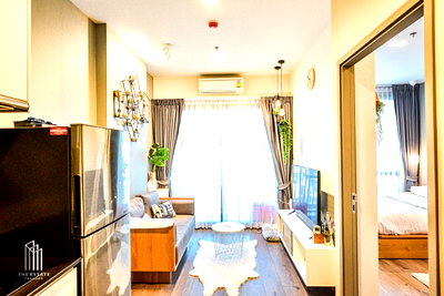 Condos for rent : Whizdom Avenue Ratchada-Ladprao for rent. Beautifully decorated and stylish. High floor, north facing, next to MRT Lat Phrao. @19,000 Baht