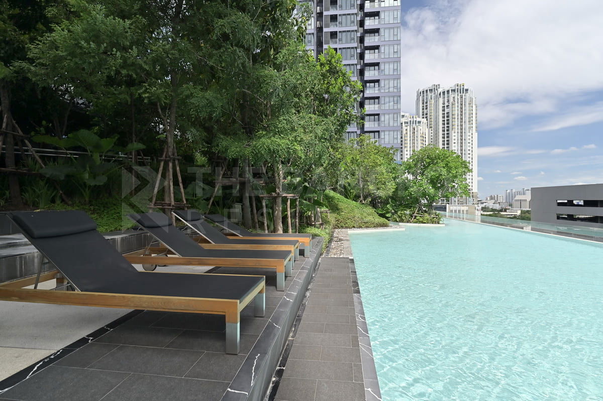 picture One9Five Asoke - Rama9 Room available, ready to move in near MRT Rama 9 Station - 8/9